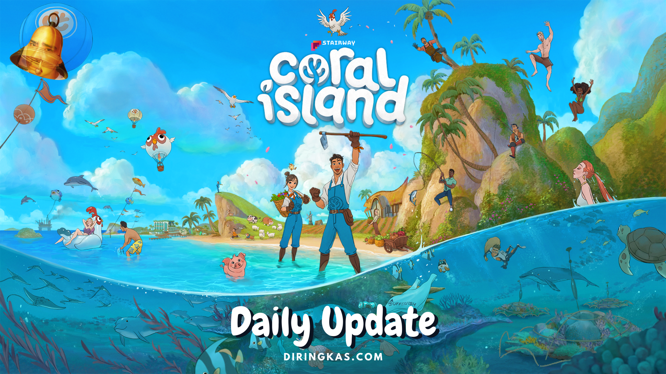 Coral island update daily