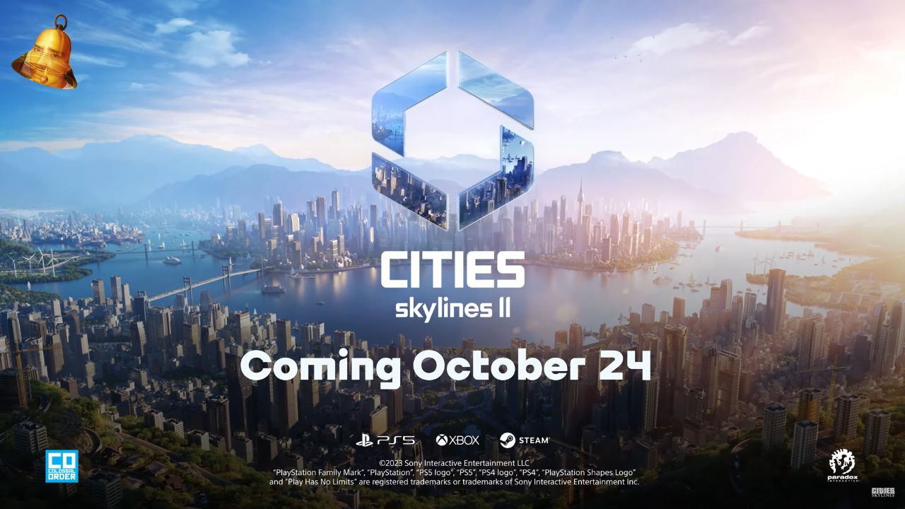 cities skylines 2 release date confirmed