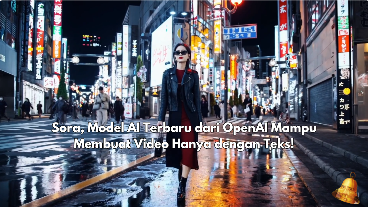 Sora, Model AI Terbaru dari OpenAI Mampu Membuat Video Hanya dengan Teks!