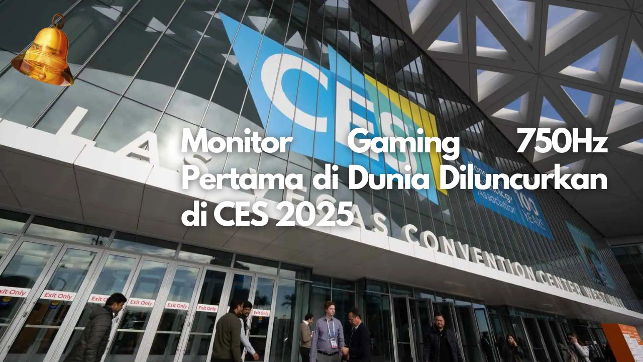 Monitor Gaming 750Hz Pertama di Dunia Diluncurkan di CES 2025