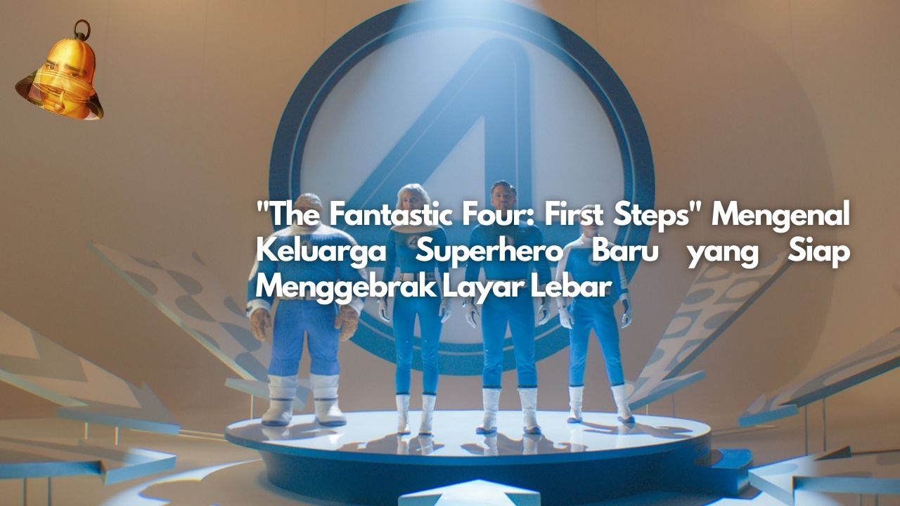 "The Fantastic Four: First Steps" Mengenal Keluarga Superhero Baru yang Siap Menggebrak Layar Lebar