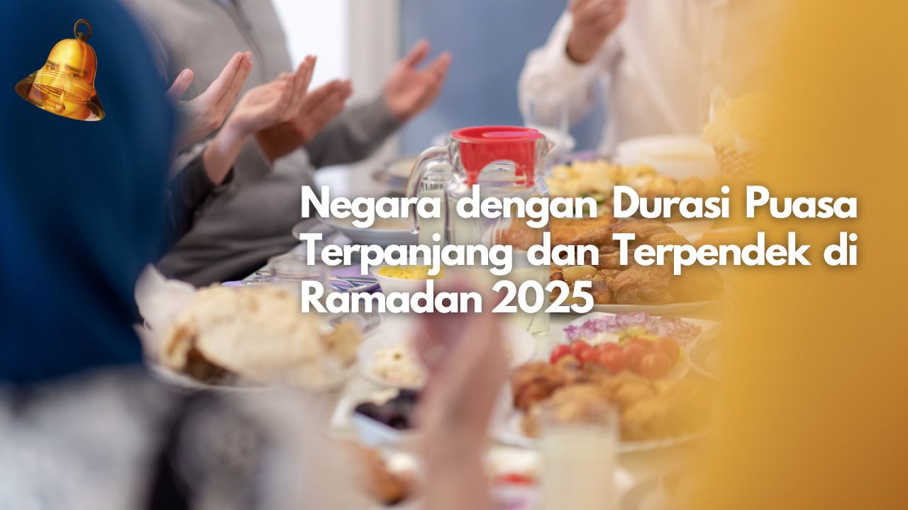 Negara dengan Durasi Puasa Terpanjang dan Terpendek di Ramadan 2025