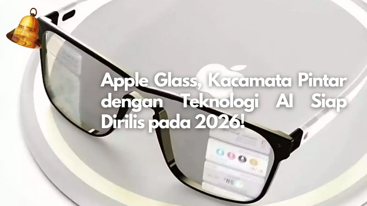 Apple Glass, Kacamata Pintar dengan Teknologi AI Siap Dirilis pada 2026!