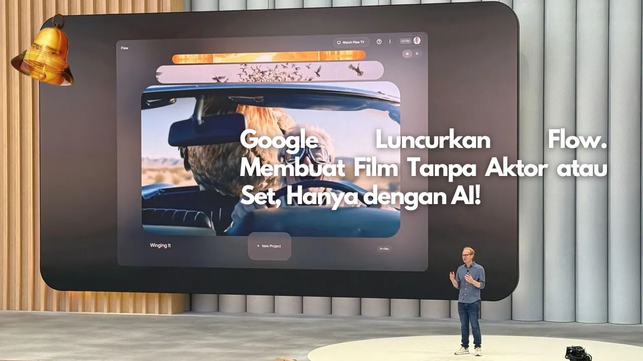 Google Luncurkan Flow. Membuat Film Tanpa Aktor atau Set, Hanya dengan AI!