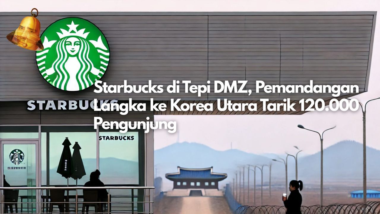 Starbucks di Tepi DMZ, Pemandangan Langka ke Korea Utara Tarik 120.000 Pengunjung