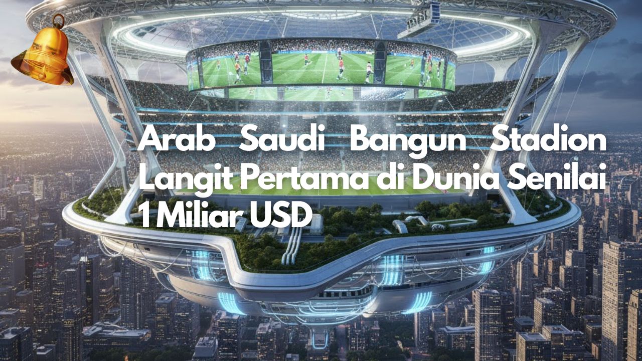 Arab Saudi Bangun Stadion Langit Pertama di Dunia Senilai 1 Miliar USD