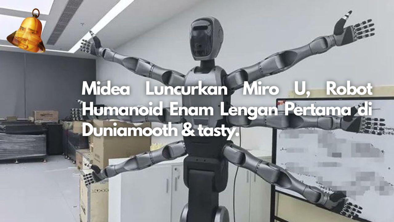 Midea Luncurkan Miro U, Robot Humanoid Enam Lengan Pertama di Dunia